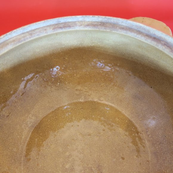 KLA Ham'rd Vintage Oven Ware Lidded Pottery Bowl 43-18 - Picture 6 of 16